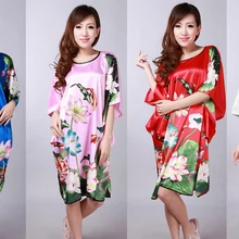 Женская Ручная роспись, кафтан, халат, кимоно, халат, одежда для сна, Lotus& Fish