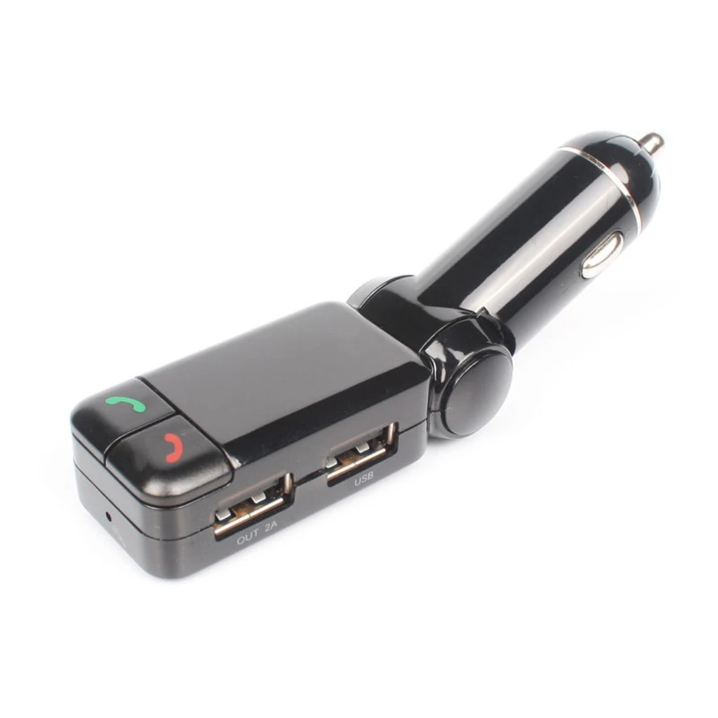 Автомобильный MP3 двойной порт USB автомобиль Bluetooth плеер громкой связи беспроводной fm-передатчик аудио