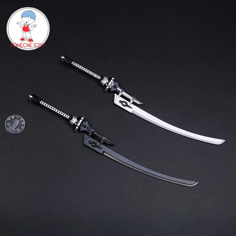 

1/6 NieR Automata 2B YoRHa No. 2 Type B Weapon Model Alloy Sword 2 pcs Sword Model Action Figure Accessories