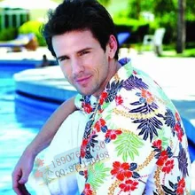 Мужская рубашка одежда с цветочным принтом Одежда гавайская рубашка 2XL 3XL