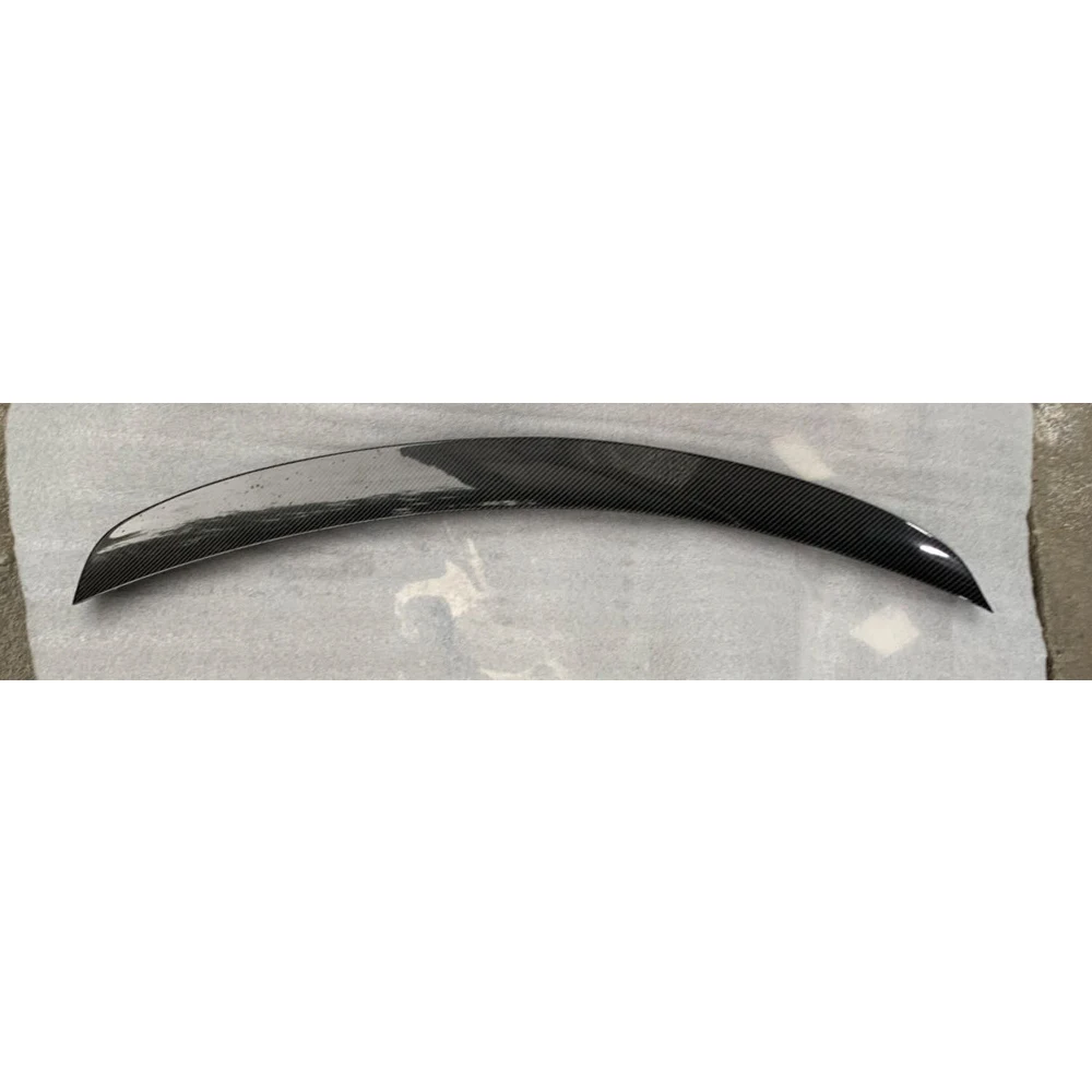 

Carbon Fiber Rear Trunk Wing Spoiler for Tesla Model 3 2017 - 2020 Auto Racing Car Tail Boot Lip Wing
