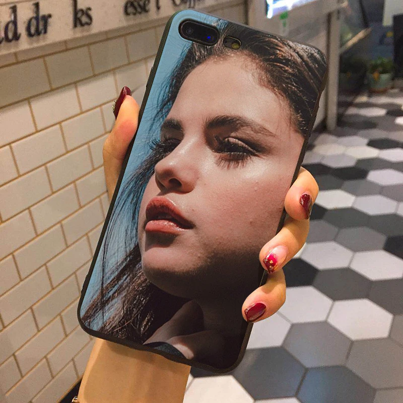 Для coque iphone 8 plus Selena Gomez Sel персонализированный Чехол для телефона iphone 8 8 plus 7 7plus 6s 6s Plus 6 6plus 5s