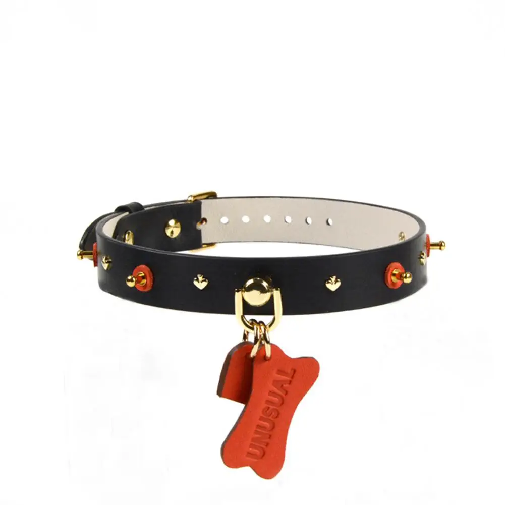 Sangdo Simple Sexy Leather Neck Collar Women Choker Necklace BDSM Game Sex Toy Sangdo Simple Sexy Leather Neck Collar Women Choker Necklace BDSM Game Sex Toy