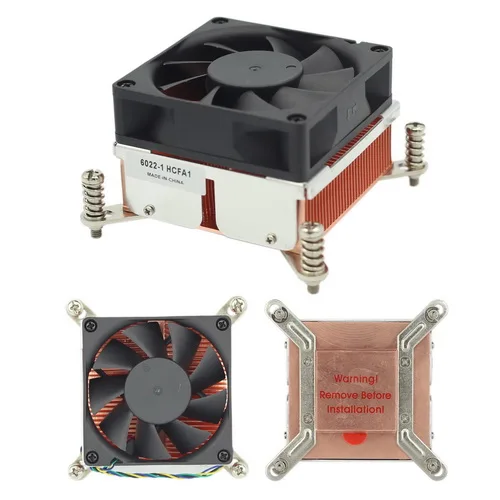HCIPC P302 1 HCFA1 LGA1366 охлаждающий вентилятор и радиаторы кулер для ЦП 2U LGA1155/1150/1156/1366