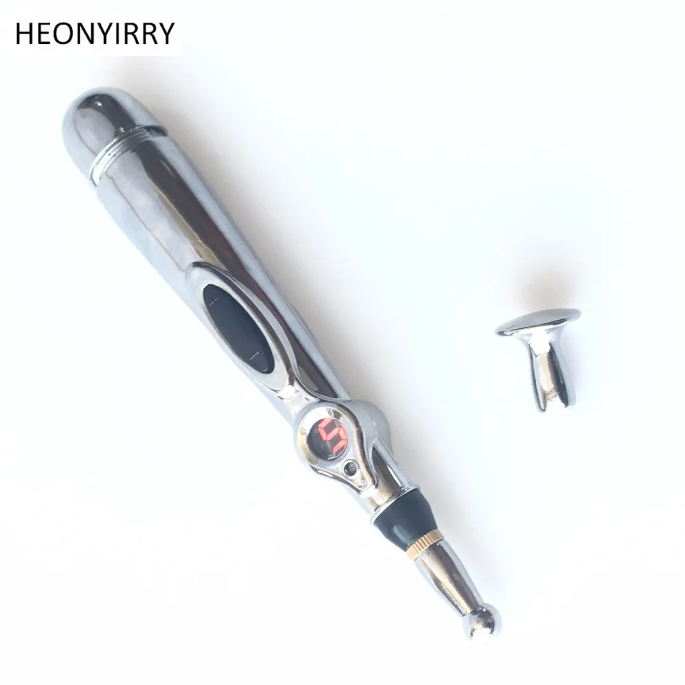 New Electronic Acupuncture Pen Pain Relief Therapy Pen Safe Meridian Energy Heal Massage Body Head Neck Leg Massageadores