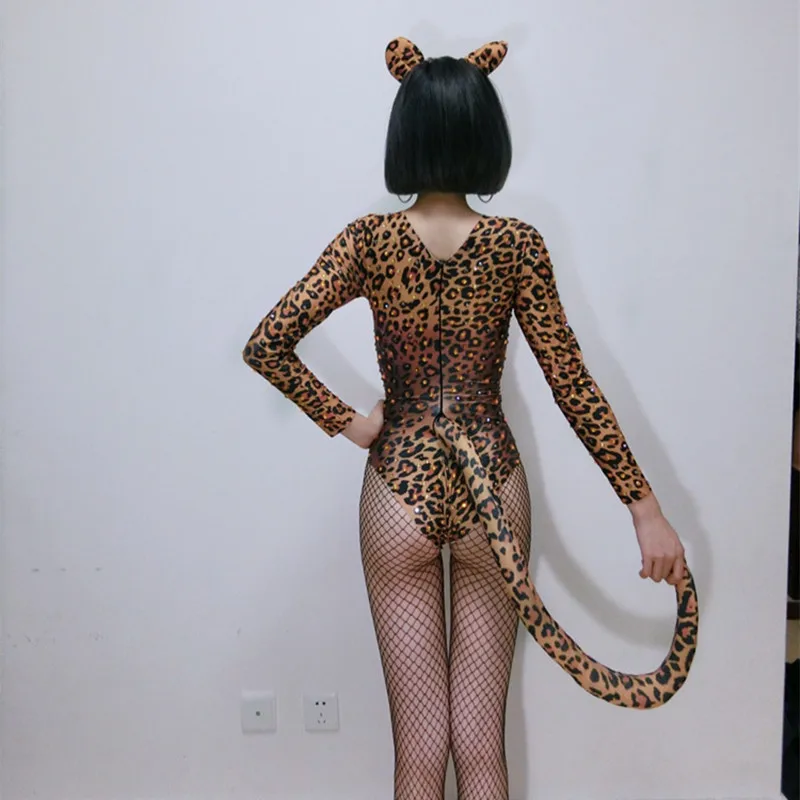 Sexy Leopard print jumpsuits (4)