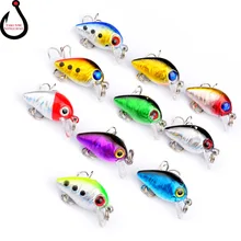 1PCS 2.6cm1.6g Crank Bait Swim Fishing Lure Wobbler Japan Artificial Hard Diving Colorful Mini Fishing Crankbait LD-81