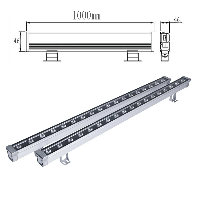 10 шт./лот Водонепроницаемый ip65 36 Вт rgb led высокой Мощность прожекторы Наружное освещение(ac85-2650v