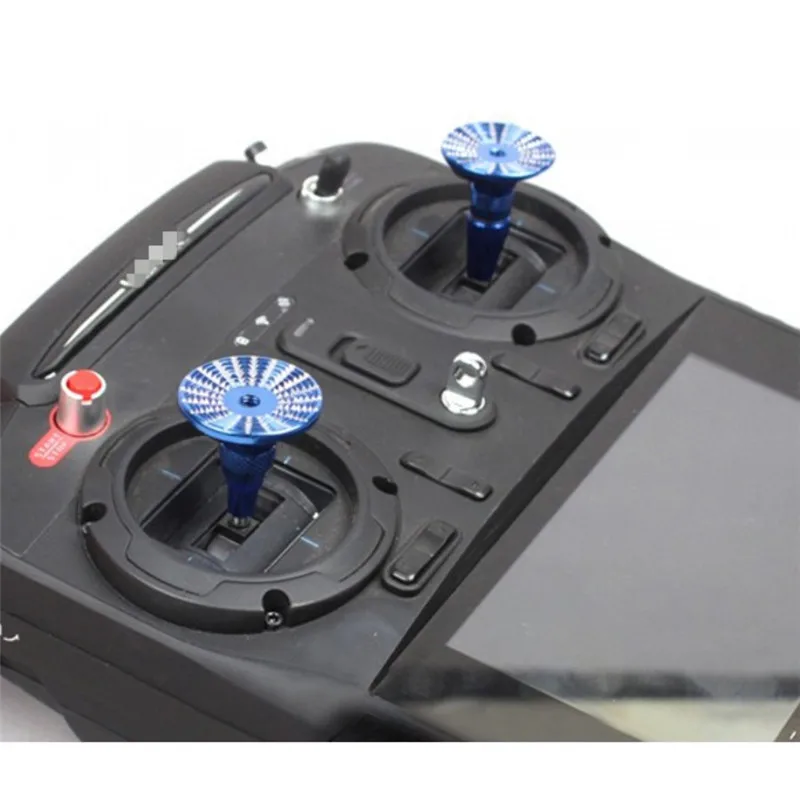 

2pcs Thumb Umbrella Rocker CNC Aluminum Remote Controller Joystick Lever Remote Control Rod for YUNEEC Typhoon Q500 H480 FPV