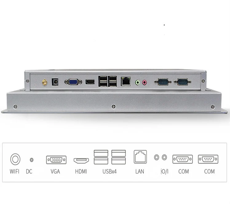 IP65 12 дюймов все в одном ПК pos-терминал pos Системы Сенсорный экран кассовый аппарат с 3 г, Wi-Fi