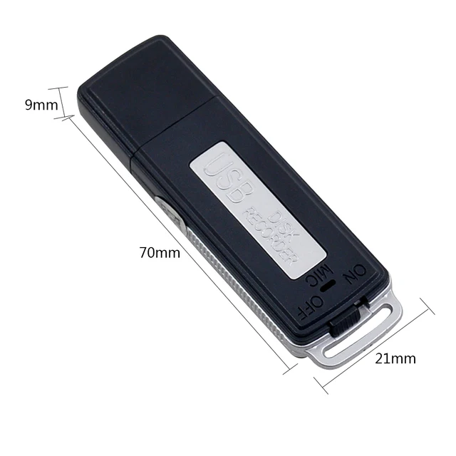 CHIPAL USB Flash Driver 8GB Digital USB Voice Recorder Mini Dictaphone WAV Audio Recording Pen USB Flash Drive Gravador de voz