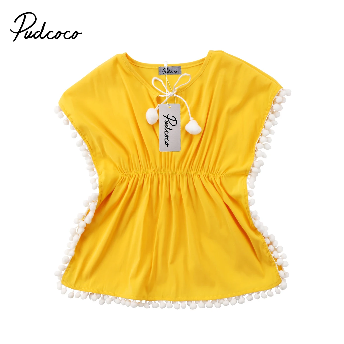 Casual Fashion Cotton Sleeveless Summer Kids Baby Girls Dress Beach