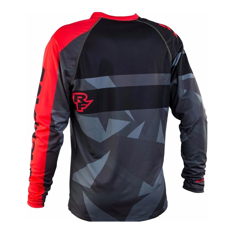 2019 Fury Race Moto MX Горный велосипед Мотокросс Джерси BMX DH MTB футболка одежда с длинным