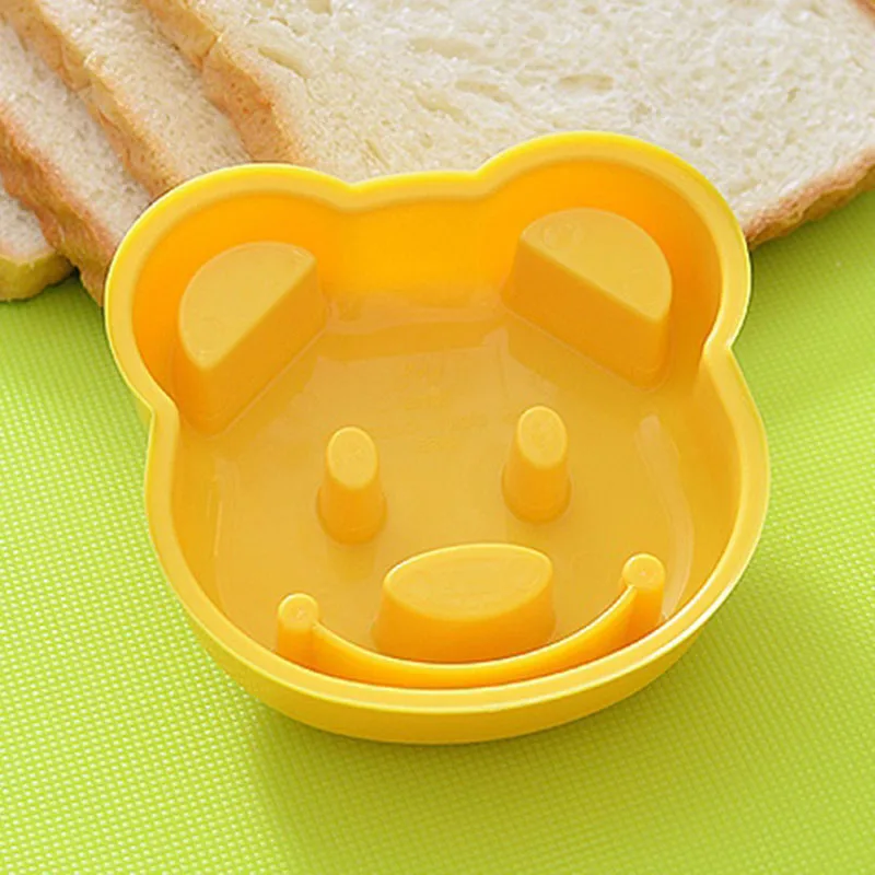 Прекрасный маленький медведь форма формочки для бутербродов хлеб печенье тисненое устройство формочка для торта DIY Форма для вырубки кухонный инструмент для выпечки TSLM1