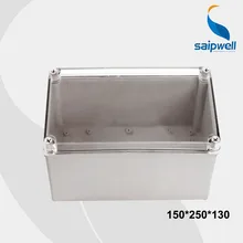 150*250*130 mm Size IP66 Clear Cover Waterproof plastic distribution box/Waterproof Enclosures With CE Approval (DS-AT-1525-1)