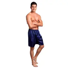 Для мужчин Пижамные Шорты пижамные штаны для мужчин одноцветное Lounge Короткие штаны Мягкие Летние Шорты для сна домашняя пижама, мужское нежнее бельё, плюс Размеры W3