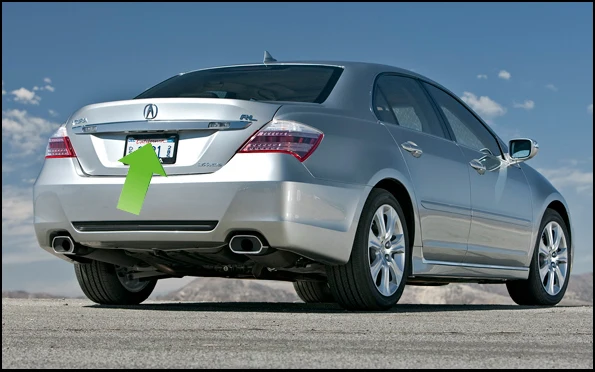 JIAYITIAN задняя камера для Acura RL/3.5RL для Honda Legend 2009~ 2012 CCD ночного видения резервная камера номерной знак камера парковка