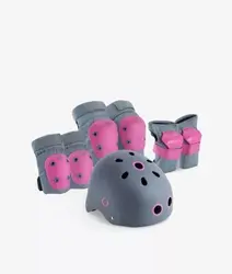 Xiaomi детский шлем спортивный Защитное снаряжение комбинации Скейт Скейтборд чехол от дождя на велосипед Детская безопасность защиты