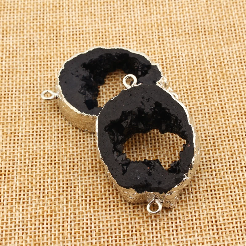 2 шт гиперболические полые полимерные браслеты соединители DIY Шарм ювелирных изделий для женщин колье ожерелье серьги аксессуары F162