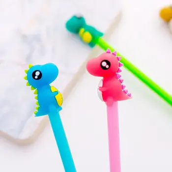 

4pcs 0.38mm Cartoon Funny Monster Gel Pen Black Ink Pens Stationery School Office Supply Promotional Gift