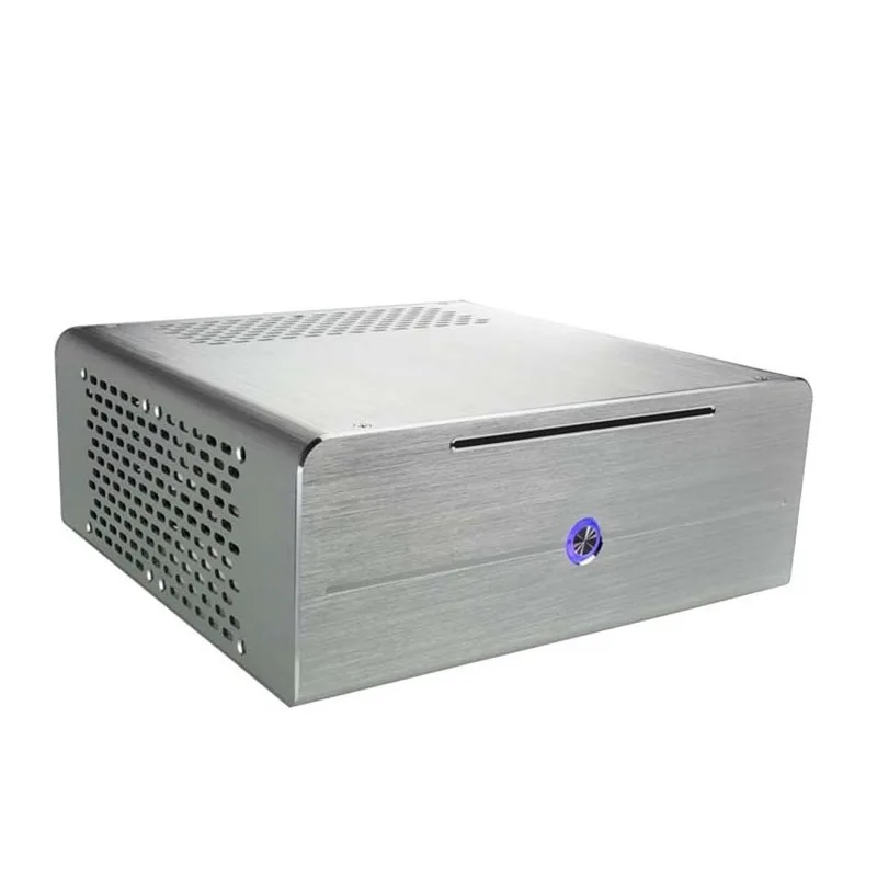 Американский e-i7 Алюминиевый Чехол для компьютера htpc чехол для компьютера mini itx компьютер маленький i7 Конфуций чехол оптический привод