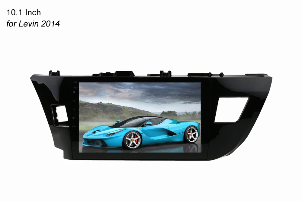 Sale SINOSMART 2.5D IPS Android 8.1 Car Radio GPS Navigation Player for Toyota Corolla/Levin 2014 2015 2016 32EQ DSP, 4G RAM Optional 1