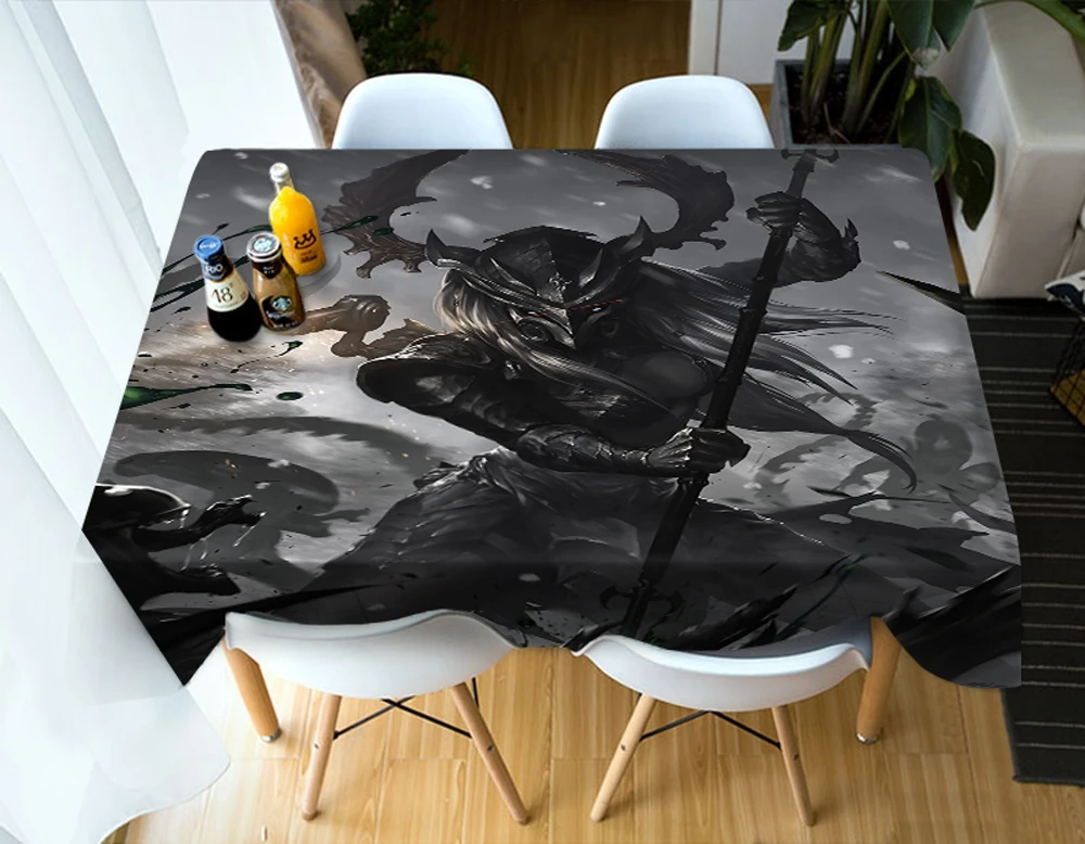 

War game armor warrior Tablecloth Factory Outlet Halloween