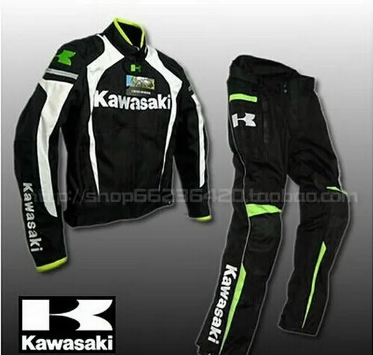 

Kawasaki heavy industries supporting the dress/jacket/coat/Oxford motorcycle jackets and trousers/wind warm clothes