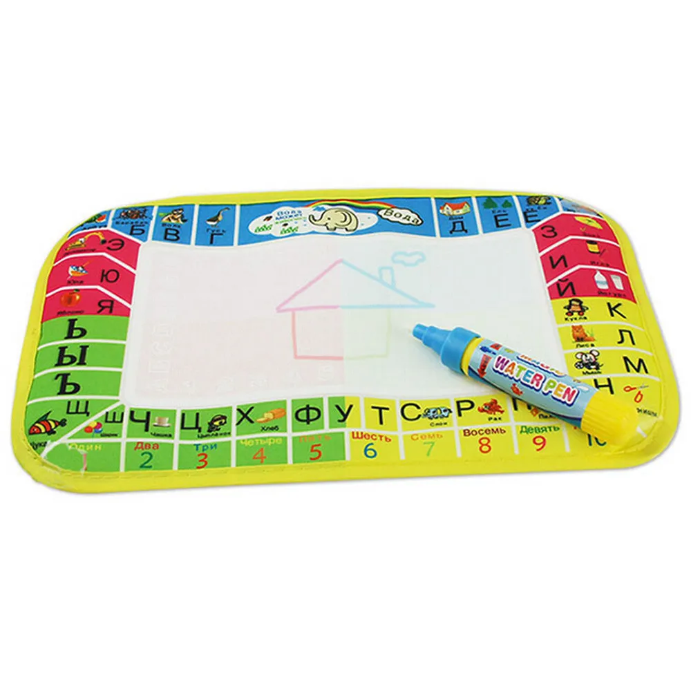 Nouveau Dessin Peinture Eau Écriture Mat Conseil Magic Pen Doodle Cadeau 25X16.5 cm Enfant Enfants Enfant Créativité Imagination l'éducation
