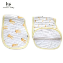Чудесное детское натуральный хлопок муслин абсорбент тканевый слюнявчик, детский нагрудник для кормления Полотенца новорожденных и детей ясельного возраста Слюнявчики унисекс Z079