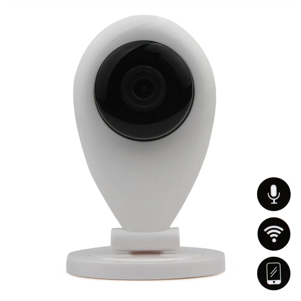 

Jooan Mini Wireless Rotatable 720P WIFI Video Monitor HD IP Camera Support with Two Way Audio & Motion Detection for Home Use