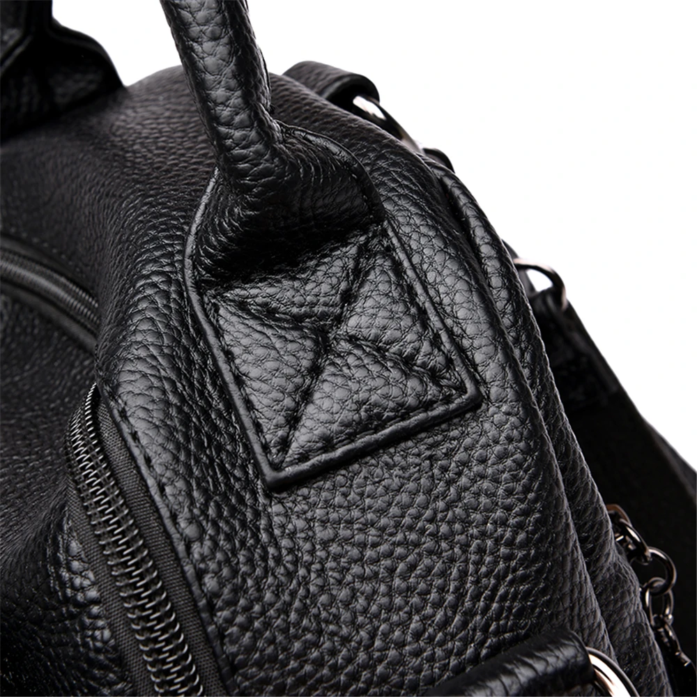Mochila multifunción informal de cuero de alta calidad para niñas adolescentes mochila escolar mochila Mochila multifunción informal de cuero de alta calidad para niñas adolescentes mochila escolar mochila