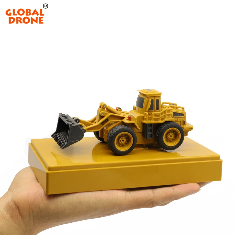 

Mini Rc Constrction Truck 4-Channel rc excavator Bulldozer Crane Truck Truck Tractor Model Remote Control 27Mha/40Mha