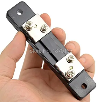 

FL-2 50A 75mV DC Measuring Shunt Resistor for Analog Ammeter 0.5 Class