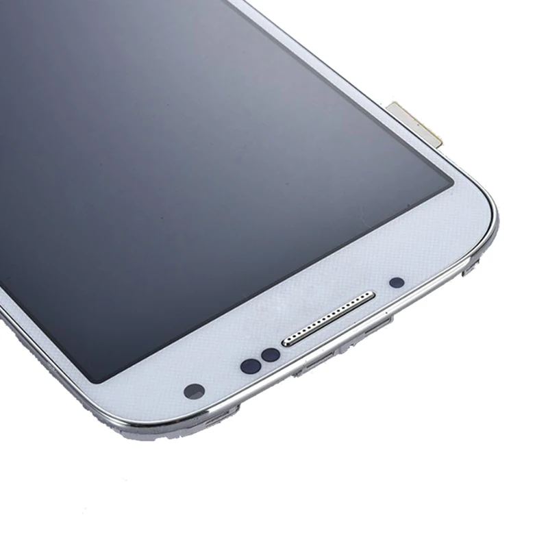 Супер Amoled lcd для samsung Galaxy S4 i9500 i9505 lcd дисплей с рамкой кодирующий преобразователь сенсорного экрана в сборе Регулируемая яркость