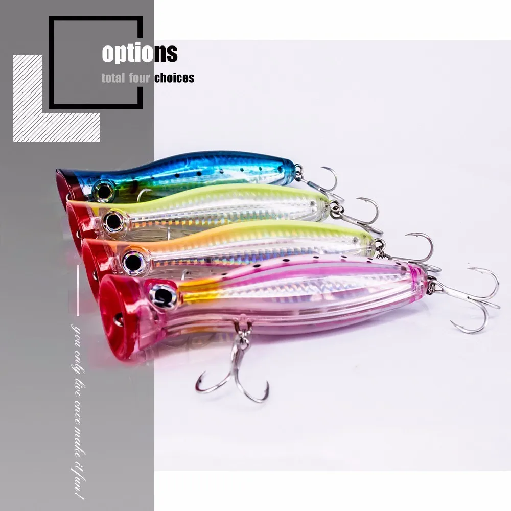 12cm 43g popper iscas aritificial 2018 novo