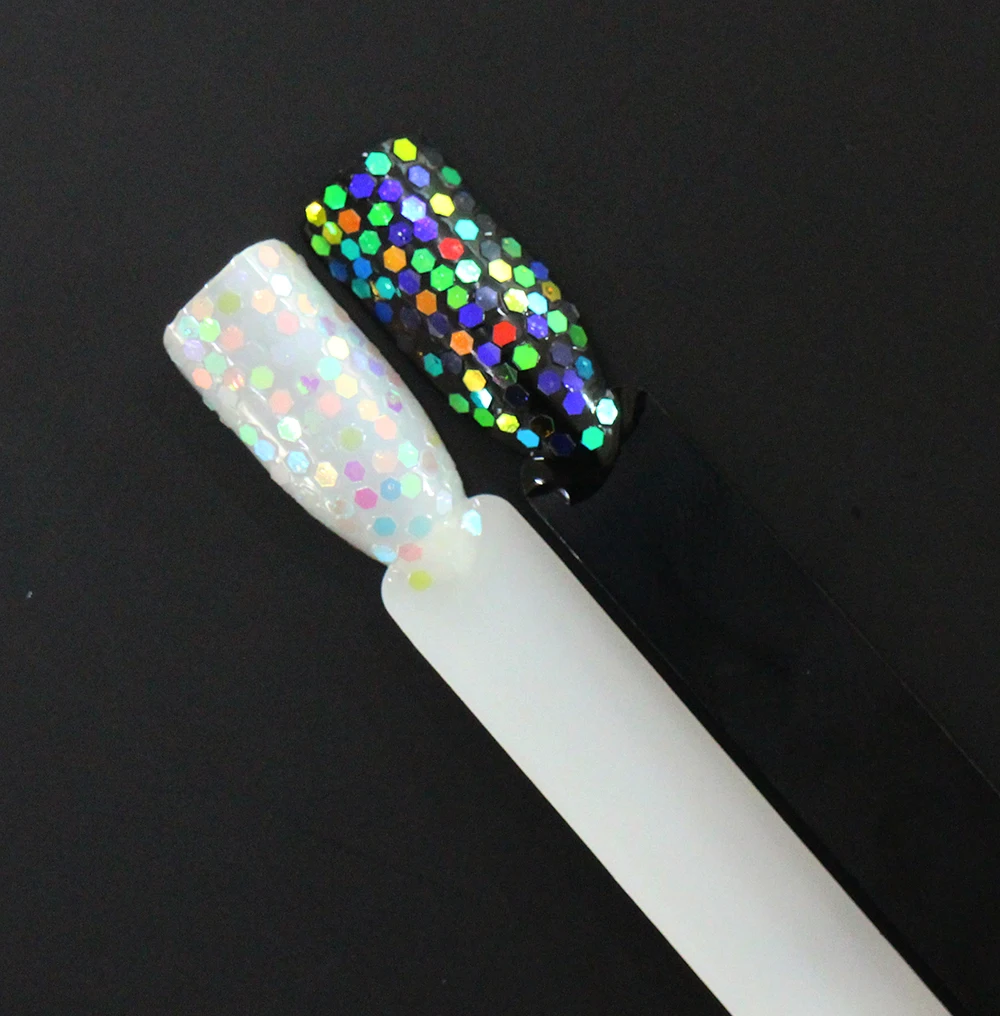 30 г~ 500 г, 1,5 мм(1/переливчатая Радуга Разноцветные ломтики блестки для ногтей, тела, Татто искусства, макияж