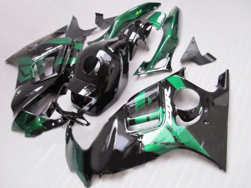 ABS обтекатель комплект для HONDA CBR600F3 97 98 CBR600 F3 CBR 600F3 1997 1998 600 зеленый глянцевый