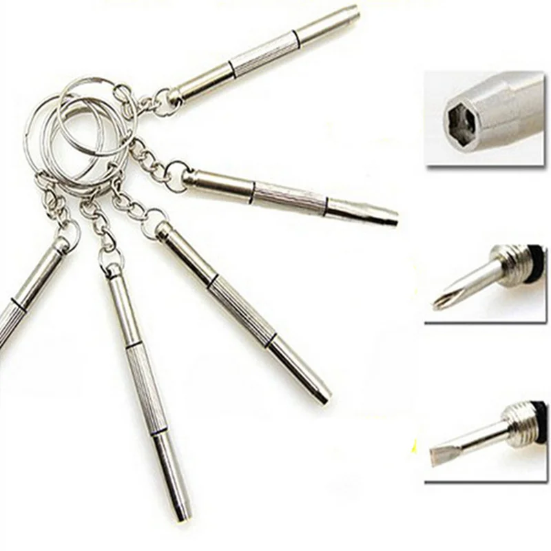 Mini multi functional glasses screwdriver repair glasses watches mobile