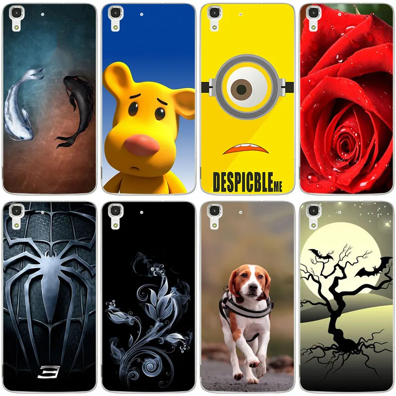 

Colorful Cell Phone Covers Case For Huawei SCL-L21 SCL-L01 Huawei Y6 / Honor 4A Soft Cases Printed Back Cover Capa Full