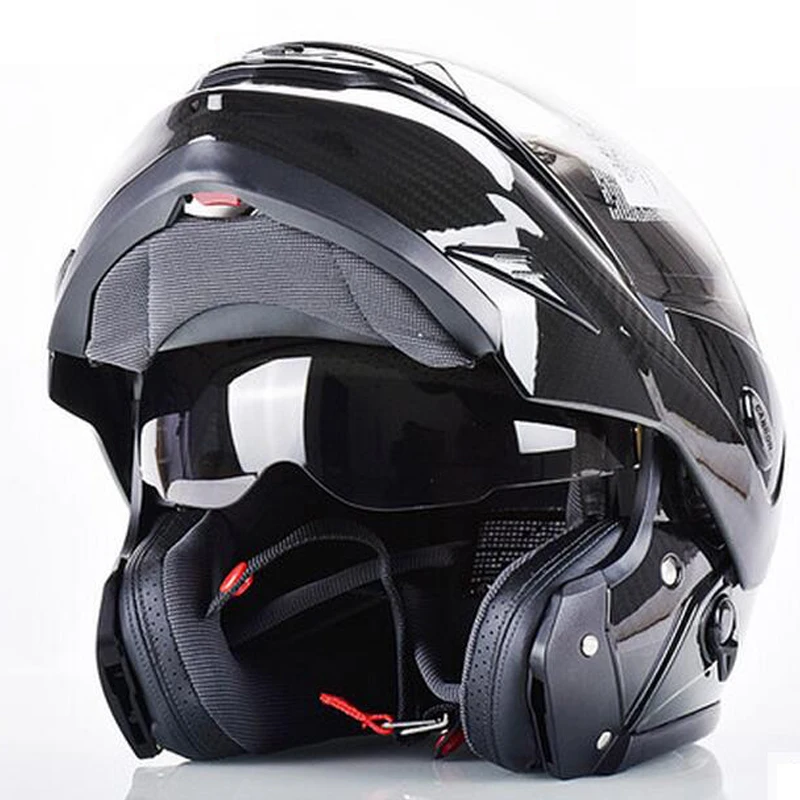 new AMU Carbonfiber full face helmet moto adult mens cascos capacete motorcycle helmet motorbike