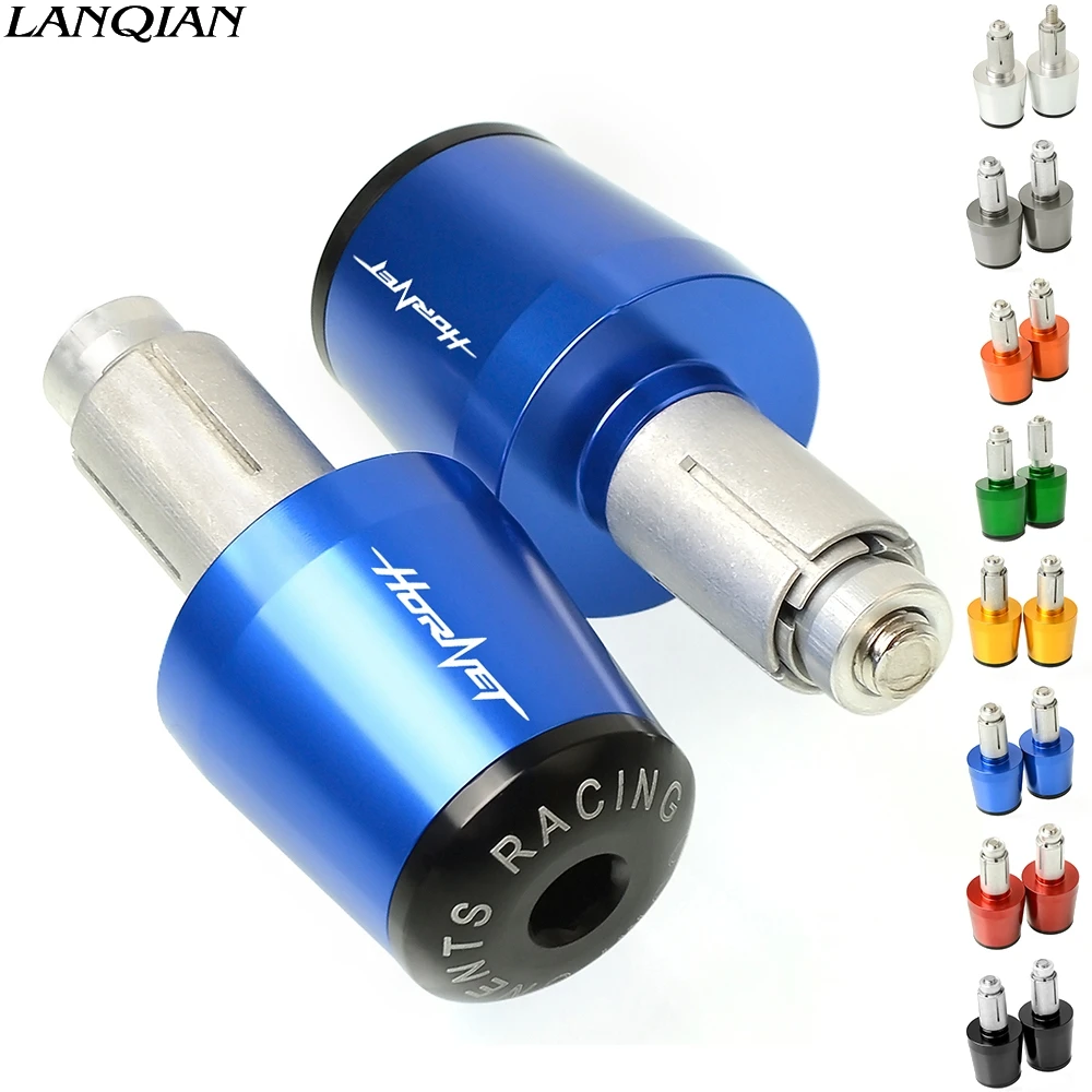 

7/8" 22mm CNC Accessories Motorcycle Handlebars Grips Ends Bar Handlebar handle bar Slider Caps For Honda hornet 250 2001