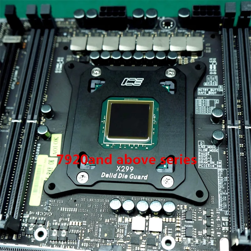 Delid Die Guard Cover Protector IceMan Cooler X299 устройство для открывания процессоров Support 7820 7900