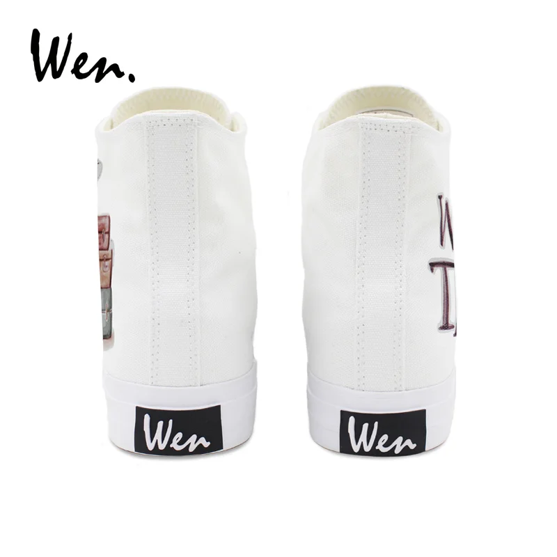 Холщовые кроссовки Wen размер 35 49 Вулканизированная подошва|footwear men|footwear womenfootwear