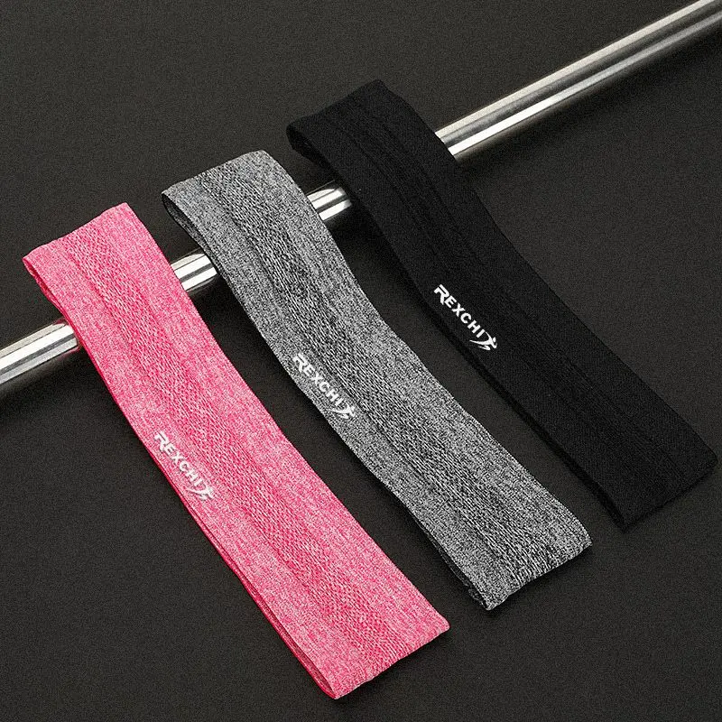 Elastic Absorb sweat Sports Band Men Women Anti-Slip Breathable Gym Headband For Basketball Fitness Yoga Volleyball Cycling