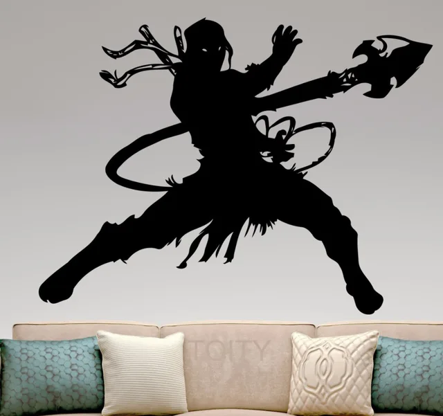 Aliexpress Scorpion Silhouette Vinyl Sticker Mortal Kombat Scorpion Silhouette Vinyl Sticker Mortal Kombat Wall Art Decal Home Interior Design Bedroom Dorm Decor Boys Room Removable Mural