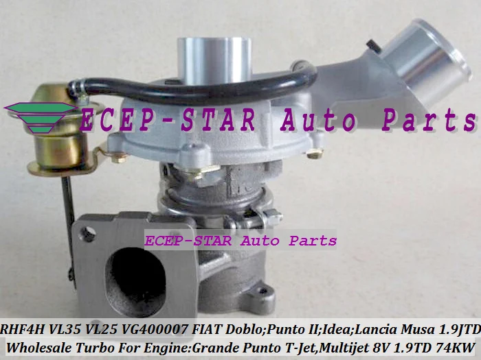 RHF4H VL35 VL25 VG400007 55181245 71783881 Turbo Turbocharger For FIAT Doblo Punto II Idea Lancia Musa 1.9 JTD 1.9L Multijet 8V 1.9TD 74KW (1)