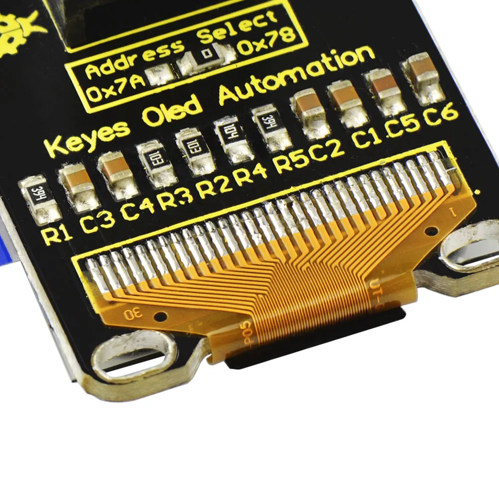 Новинка! Keyestudio RJ11 EASY plug 128x64 OLED модуль для Arduino пара