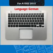 A1502 Топ чехол с немецкой клавиатурой и подсветкой для Macbook Pro retina 1" A1502 Топ чехол упор рук EMC2875 MF839 MF841