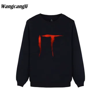 

2020 Stephen King's It Movie Harajuku cotton Hoodies Sweatshirts Men Women Autumn Streetwear Hoodie Sweatshirt Gothic clothes